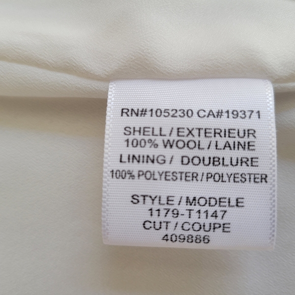 Joie Deleina Wool Cream Textured Top Size M - Picture 12 of 12